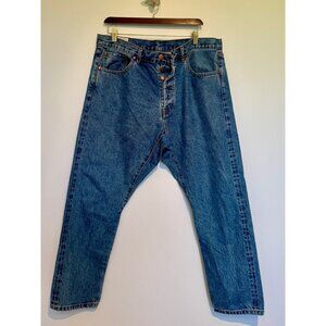 Han Kjobenhavn Drop Crotch Jeans Selvedge Japan Denim Mens Size 34